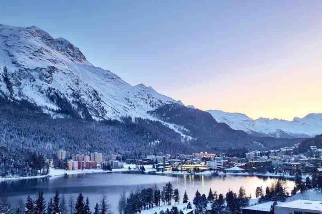 Ferienapartment In Bestlage In Sankt Moritz Extérieur photo